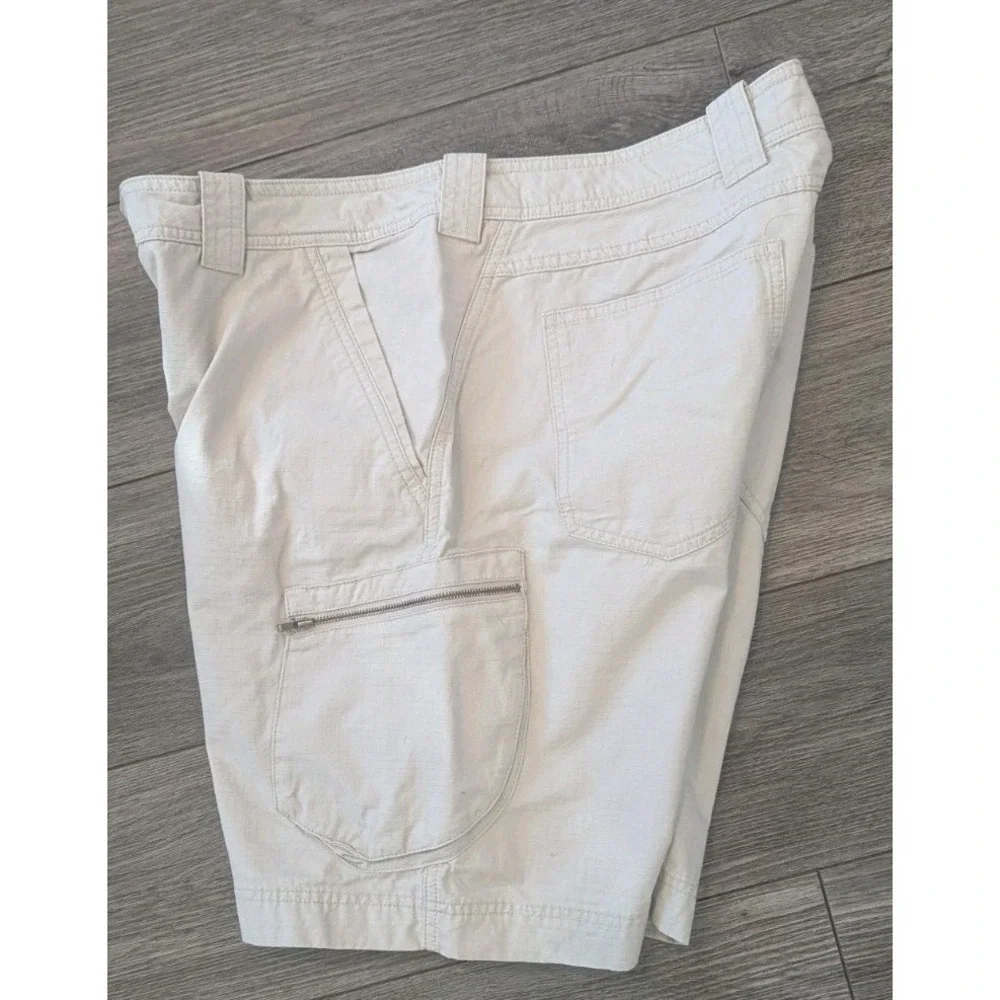 Gander‎ Mountain Mens 36 Ripstop Cargo Shorts Zip Pocket